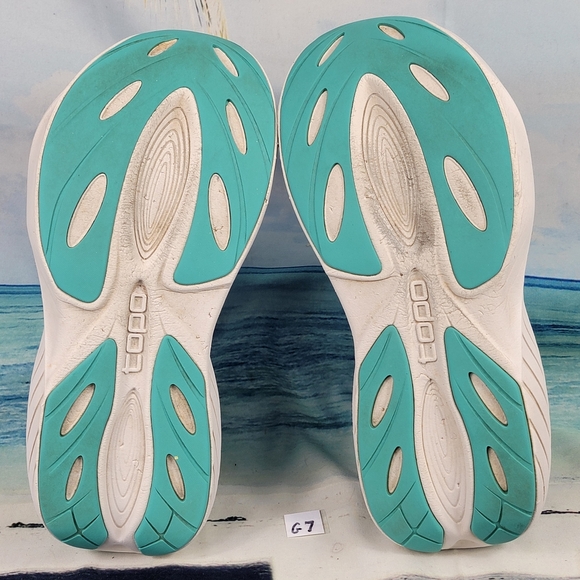 Topo Atmos Blue Aqua Womens 8 - Picture 9 of 10